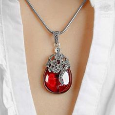 Feeling of Unconditional Love! Connect with the light of heart and love with this Gemstone Necklace - Genuine Plenary Pendant. With this necklace, you will feel encouraged and inspired to spread the universal feeling of love. Soothing Energy Red garnet is not only a stunning gemstone but it also radiates soothing warmth. The stone controls overwhelming emotions and improves sleep quality after a long, tiring day. More Positivity Green chalcedony stone is a type of quartz that absorbs negativity. Overwhelming Emotions, Red Garnet Necklace, Feeling Of Love, Garnet Red, Chalcedony Stone, Green Chalcedony, Bad Vibes, Garnet Pendant, Garnet Necklace