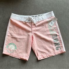 Nwt Billabong (Size3) Pink Board Short With Back Pocket. Smoke Free/Pet Free Home. Pink Summer Surfing Shorts, Casual Pink Swimwear For Surfing, White Surfing Bottoms For Spring, Sporty Surfing Bottoms For Spring, Pink Casual Surfing Shorts, Spring Surfing Shorts, Casual Pink Bottoms For Surfing, Pink Board, Billabong Swim