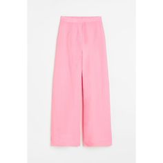 H&M Women's Size 12 Light Pink Wide Leg Linen Blend Pants High Waist, Elastic At Back Waist Zipper Fly, Side Pockets New With Tags Smoke Free Home Measurements Lying Flat: Waist: 15.5 Inches Rise: 12.5 Inches Inseam: 30 Inches Leg Opening: 12 Inches Thanks For Looking! Linen Blend Pants, H&m Women, High Waisted Pants, Linen Blend, Pant Jumpsuit, Light Pink, High Waist, Wide Leg, H&m