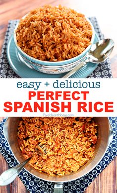 an easy and delicious recipe for perfect spanish rice