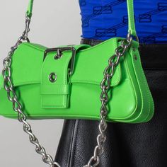 Balenciaga ,Green Small Lindsay Shoulder Bag New Top Handle , Materials: 100% Leather. Color: Green. Made In Italy. Measuremernts :Depth-6cm. Handle-25 Cm. Height-12 Cm. Strap-45cm .Width-30cm Designer Green Shoulder Bag With Chain Strap, Designer Green Bag With Chain Strap, Trendy Leather Baguette Bag With Branded Hardware, Trendy Shoulder Baguette Bag With Branded Hardware, Leather Baguette Bag With Chain Strap, Satchel Shape, Green Leather Clutch Flap Bag, Modern Green Shoulder Bag With Silver-tone Hardware, Evening Green Shoulder Bag With Silver-tone Hardware, Trendy Leather Baguette Bag With Silver-tone Hardware