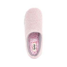 Lounge in style. Grab these effortless slippers and bask in how warm your feet feel thanks to a lush-as-can-be fleece lining. Even better, this delightful clog style boasts an anti-slip rubber sole which makes this design ideal for walking on slick surfaces like the bathroom or kitchen floor. Hello, comfort. Comfortable Pink Slippers With Removable Insole, Clog Style, Clogs Style, Slide Slippers, Clog Slippers, Faux Fur Slippers, Fur Slippers, Platform Slides, Kitchen Floor