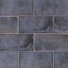 an image of a brick wall that looks like it is made out of cement