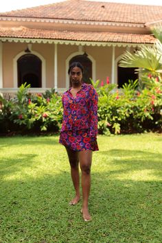 High waisted skirt in Oriental Poppy print tailored in natural lightweight crepe for a breezy feel. Non elasticated waist band with attached shorts for a fuss free wear. The model is wearing size M. 🌸 〰️〰️〰️ 🌸 〰️〰️〰️ 🌸 Care and CompositionViscose Satin. Dry clean/Hand wash in cold water. Mild liquid detergent only. Do not soak or wring. Iron on reverse. Designed & Made in India. Summer Viscose Skirted Bottoms, Summer Skirted Bottoms In Viscose, Beachwear Floral Print Skirt For Day Out, Beachwear Skirt With Floral Print For Day Out, Short Floral Print Skirt For Vacation, Poppy Print, Liquid Detergent, Clean Hands, Waist Band