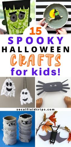 spooky halloween crafts for kids to make