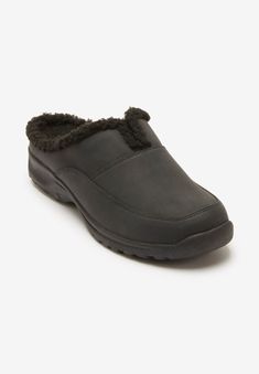 Slide on these super-soft mules for an instant dose of cozy comfort. Padded insoleNubuck-like upperFaux fur trim and liningCenter elastic gore for a London Gifts, Flat Dress Shoes, Womens Scrubs, Slip On Mules, Mule Sandals, Swimsuits For All, Swimwear Cover Ups, Boots And Sneakers, Slides Shoes