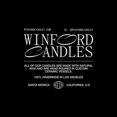 an advertisement for wine and candles on a black background