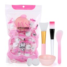 PRICES MAY VARY. Package Includes: 100pcs Compressed Facial Mask, 1 ×Mask Bowl, 1 × Mask Stick, 1 ×Silicone Brush, 1 × Soft Bristle Brush The mask is dry compressed facial mask paper，there isn't facial product embedded in the paper. You need add additional facial product (like beauty liquid, milk, syrup) into mask bowl when you use. Absorbent and strong, disposable, having facial skin care by yourself or beauty salon. Comfortable and Health, made of natural non-woven cotton--do not contain chemi Face Mask Sheet, Mask Bowl, Paper Face, Mask Paper, Face Tools, Healthy Hydration, Skin Care Face Mask, Facial Sheet Mask, Mask Sheet