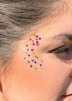 Black and Gold Face/Body Glitter perfect for gameday! Gold Face Glitter, Face Glitter, Tent Sale, Stay Golden, Gold Face, Body Glitter, Gameday Outfit, Hair Accessories Jewelry, Behind Ear Tattoo