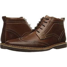 Steve Madden Lawrense Cognac Leather - Zappos.com Free Shipping BOTH Ways Mens Lace Up Boots, Casual Lace, Black 7, Casual Boots, Chukka Boots, Lace Up Boots, Fashion Ideas, Cognac, Leather Men