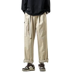 Elevate your style with our American Streamer Multi-Mouth Cargo Pants. Crafted with sleek design and functionality in mind, these premium cargo pants offer multiple pockets for convenient storage and a comfortable fit. Take on any adventure in style with these exclusive pants. Features: -85% Cotton,15% Polyester -Mid-rise waist -Multi-Pockets -Regular Fit -Japanese style Free Socks, Free Bracelet, Fashion App, Elevate Your Style, Japanese Style, Cargo Pants, Sleek Design, In Style, Black Pants