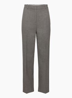 AGENCY PANT | Aritzia Timeless Straight Leg Pantsuit For Business Casual, Wide Leg Pants For Work With Concealed Placket, Timeless Straight Leg Office Pantsuit, High-waisted Work Pants For Office With Welt Pockets, Tailored Straight Leg Pantsuit In Timeless Style, Tailored Straight Leg Timeless Pantsuit, Tailored Timeless Straight Leg Pantsuit, Tailored High-waisted Wool Pants, Tailored Elegant Straight Leg Work Pants