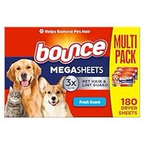 bounce megasheets for dogs and cats with fresh scent, 30 count each