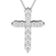 Graff Cross Pendant Necklace 18K White Gold Diamonds: 1.75ctw Adjustable from choker to 22" SKU: GRAFF01091 Graff Jewelry, White Gold Pendant Necklace, Diamond Cross Pendants, Diamond Cross, White Necklace, Cross Pendant Necklace, White Gold Diamonds, Cross Pendant, Gold Diamond