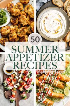 the top 50 summer appetizer recipes