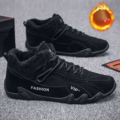 Category:Casual Shoes; Upper Materials:Cloth; Embellishment:Splicing; Season:Winter,Fall; Gender:Men's; Activity:Walking Shoes; Toe Shape:Round Toe; Style:Casual,Vintage; Outsole Materials:Rubber; Occasion:Outdoor,Daily; Details:Fleece lined; Closure Type:Lace-up; Function:Comfortable,Height Increasing,Warm; Pattern:Solid Colored; Listing Date:08/31/2023; Foot Length:null; Foot Width:null; Size chart date source:Measured by LightInTheBox. Casual Work Shoes, Winter Flats, Brown Heels, Casual Sport Shoes, Black Khakis, Vintage Casual, Sewing Thread, Season Winter, Handmade Shoes