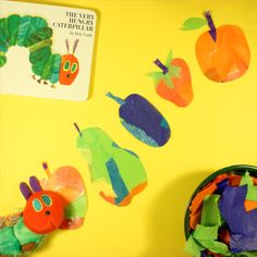 the very hungry caterpillar craft for kids