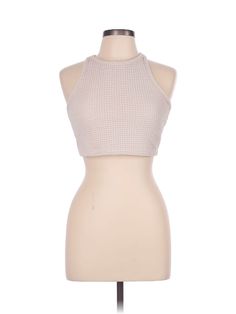 Shein Sleeveless Top Size: Large Tan Tops - used. 95% Polyester, 5% Elastane, Halter, | Shein Sleeveless Top Tan Halter Tops - Used - Size Large Cheap Beige Zara Tops, Tan Top, Halter Tops, Sleeveless Blouse, Halter Top, Sleeveless Top, Women Handbags, Womens Tops, Handbags