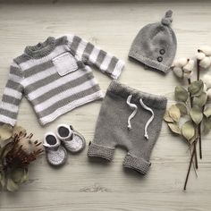 Knitting clothing set for baby boy. Sweater, pants, hat, booties. Can be as take home or baptism gift for newborn boy. A wonderfull shower gift for the expecting parents makes a really cute New Mom or New Dad gift. I need 6 days to prepare an order for shipping. Made in non-smoking and pet free home. Made with love for your babies. Pleas contact me for other size or color. Knitting Outfit, Boy Baby Shower Gift, Newborn Boy Clothes, Baby Boy Clothing Sets, Baby Knitting Patterns Free, Newborn Girl Outfits, Take Home Outfit, Expecting Parents, Baby Shower Gifts For Boys