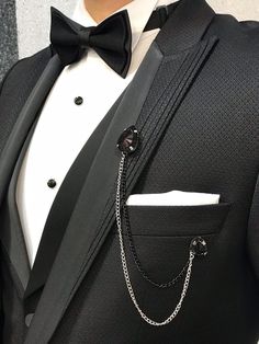 Tailored Black Tuxedo For Winter, Classic Black Winter Set, Black Winter Party Suits, Elegant Black Winter Sets, Black Tuxedo Set For Winter, Black Business Sets For Winter, Tailored Black Sets For Winter, Winter Business Black Sets, Black Tailored Set For Black-tie Events