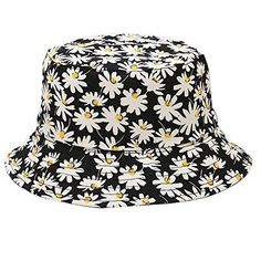 Reversible Women's Bucket Hat Cotton and Polyester Blend Floral Daisies on one side, Black on reverse Breathable and Lightweight As an Amazon Associate I earn from qualifying purchases. This post contains affiliate links. We get commissions for purchases made through links in this post. See our disclosure page for more information. *Price as of 02/23/2021 Reversible Black Bucket Hat, Black Reversible Bucket Hat, Black Reversible Bucket Hat With Curved Brim, Casual Black Reversible Hat, Casual Black Reversible Bucket Hat, Trendy Black Reversible Bucket Hat, Black Reversible Brimmed Hat, Reversible Black Bucket Hat For Beach, Reversible Black Bucket Hat For Spring