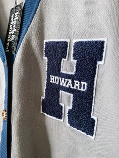 Show your Bison pride with this stylish and comfortable cardigan sweater, perfect for any Howard University enthusiast. Made with the highest quality materials, this sweater is designed to keep you warm and cozy while representing your alma mater or supporting your favorite HU student. Features:- Official Howard University logo embroidered on the chest- Large "H" Chenille patch- Classic cardigan design with a tortoise shell button-up front- Two front pockets (deep enough to fit a phone and other Howard University Outfit, Howard University Aesthetic, Baby Bison, University Sweater, College Goals, Senior Szn, College Sweater, School Sweater, Varsity Cardigan