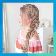 Best braiding tutorial video #courtneystonehewer1991 French Braids Tutorial, Side French Braids, Pony Hairstyles, Long Hair Video, Hair Braid Videos, Peinados Fáciles Para Cabello Corto, Braid Tutorial