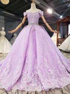 Luxury Purple Ball Gown For Debutante Ball, 18th Photoshoot, Debut Gown, Butterfly Quince, Lavender Quinceanera, Birthday Gowns, Quince Stuff