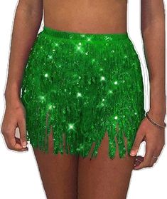 Sequin Fringe Skirt, Rave Costume, Broomstick Skirt, Belly Dance Skirt, Hip Scarf, Tassel Skirt, Rave Costumes, Hip Scarves, Hip Skirt