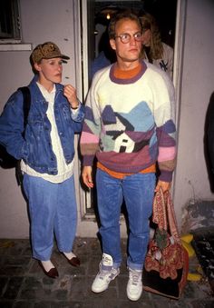 Moda Z Lat 90., 80s Fashion Men, Woody Harrelson, Style Année 90, Glenn Close, Retro Mode, Styl Retro