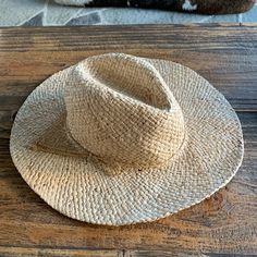 Brand New With Tag Faherty Rancher Raffa Straw Hat. Never Worn. Rustic Fedora Straw Hat For Spring, Rustic Wide Brim Fedora For Spring, Rustic Brimmed Fedora For Spring, Rustic Style Brimmed Straw Hat For Spring, Rustic Brimmed Sun Hat For Spring, Rustic Brimmed Straw Hat For Spring, Rustic Panama Hat With Flat Brim In Natural Color, Rustic Natural Fedora Hat, Natural Color Country Style Fedora Hat