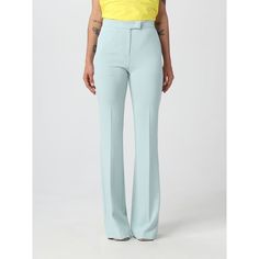 Spring/Summer 2023 Twinset Pants Woman Mint Size Type: It Sku: Gig-231tp2394 ~ 00625 Welcome To The Official Luosophy Poshmark Closet! Luosophy Is A Luxury Brand Reselling Company Founded In San Diego, Ca From 2016. All Our Products Are Imported From Italy And Sold In The Usa. We Do Our Best To Provide High Fashion, Luxury Items At Affordable Prices. We Guarantee All Our Products Are 100% Authentic. Shop With Us And You Will Forget About Shopping At Department Or Brand Name Stores. Our Prices Wi Elegant Summer Wide Leg Elastane Pants, Summer Wide Leg Elastane Pants For Work, Chic Elastane Pants For Summer, Spring Office Wide Leg Elastane Pants, Spring Elastane Wide Leg Pants For Office, Elastane Wide Leg Pants For Office In Spring, Elegant Mid-rise Bottoms For Summer, Modern Summer Office Bottoms, Elegant Mid-rise Summer Pants