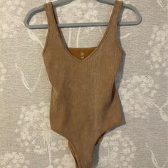 a bathing suit hanging on a hanger