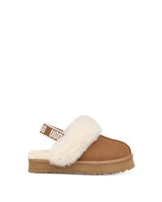 Ugg Girls' Funkette Shearling Slingback Slippers - Little Kid Uggs Slippers Kids, Kids Uggs, Big Kid, Chestnut, Big Kids, Pick Up, Slippers, In Store, Buy Online