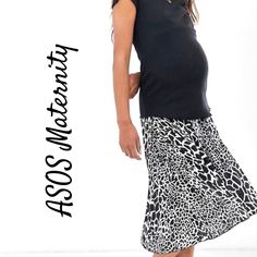 Asos Maternity Under The Bump Pleated Midi Animal Print Skirt. Size 10. This Skirt Is Designed To Fit Through All Stages Of Pregnancy. Drapes Softly Over The Body. *Animal Print *High Rise *Pleated Style *Regular Fit *Lightweight Woven Fabric *100% Polyester Approximate Measurements: Length:26.5” Waist:39” Maternity Skirts, Stages Of Pregnancy, Asos Maternity, Animal Print Skirt, The Bump, Maternity Skirt, Pregnancy Stages, Print Skirt, Women Skirts Midi