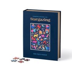 Contellations 101 Stargazing 500 Piece Jigsaw Puzzle Chronicle Books - Galison Toys & Games - Puzzles & Games - Jigsaw Puzzles Constellations In The Sky, The Constellations, Free Puzzles, 500 Piece Jigsaw Puzzles, 500 Piece Puzzles, Puzzle Box, Paper Packaging, Perfect Image, Keepsake Box