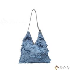 Bird in Bag - Bag female new fashion shoulder bag large capacity college students crossbody bag Trendy Large Capacity Blue Canvas Bag, Trendy Blue Satchel Canvas Bag, Trendy Bucket Bag Tote With Single Shoulder Strap, Trendy Large Capacity Crossbody Canvas Bag, Trendy Crossbody Bucket Bag For School, Trendy Canvas Crossbody Bag For School, Trendy School Shoulder Bag With Single Strap, Trendy Single Strap Shoulder Bag For School, Blue Large Capacity Crossbody Canvas Bag