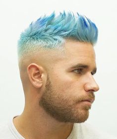 Mens Hair Colors Summer 2023: Embrace the Hottest Hair Trends for a Fashionable Season Tapered Hair, Tapered Haircut, Temporary Hair Color, Cool Hairstyles For Men, Hair Model