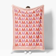 color name block mama blanket Baby Throw Blanket, Birthday Gift For Big Sister, Personalized Gifts For Girls, Christmas Gift Something You Need, Girl Mom Gifts, Beautiful Gifts For Women, Best Baby Gifts 2024, Mil Birthday Gift, Relaxing Gifts For Women