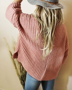 We love this cozy sweater. The absolute softest pink nubby knit pairs with an open front, slouchy cuffed cropped sleeves & cozy front pockets. Slouchy fit. Perfect cozying up by the fire. Color: Pink Poly Hand wash cold Small Medium Large Bust 36 38 40 Waist 36 38 40 Hips 39 40 42 Length 27 27 27 Bust, waist, and hip measurements are a total circumference. Length is measured from the top of the sweater to the hem. Measurements are an estimate. Cozy Pink Sweater In Relaxed Fit, Cozy Pink Ribbed Sweater, Cozy Pink Relaxed Fit Sweater, One-size Pink Bohemian Sweater, Boudiour Sweater, Draped Sweater, Large Bust, Winter Sweaters, Cozy Sweaters