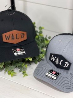 These are made to order and fresh off the engraver! They may have a scorch/burn scent to them initially but will fade overtime as exposed to air! The design is engraved into the patch and not vinyl or any sort of sticker. Select the color of hat and patch! The hat is made from 60% cotton & 40% polyester, 100% polyester mesh back with adjustable snapback and the patch is vegan leather. The patch color chestnut is darker brown engraves black and the color black engraves silver. Hat Bar, Leather Patch Hat, Patch Hats, Below The Knee Dresses, Laser Ideas, Black Patch, Patch Hat, Spring Earrings, Hat Ideas