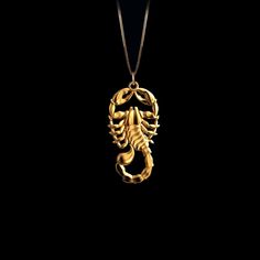 Discover our gold Scorpio pendant, a celestial masterpiece crafted in solid gold. PENDANT INFORMATIONThis pendant is made of real, solid gold.• Made in USA• Material: 14k or 18k solid gold• Finish: polished• Height: 1.46" (37 mm) x Width: 0.75" (19 mm)• Pendant weight: approx. 6 grams (14k)• Bail: fits up to 4 mm chains• Solid back, not hollow• A certificate of authenticity is included• Delivered in our elegant jewelry box, making it the perfect gift Shipping: All of our orders are custom-made. Symbolic Gold Plated Necklace With Polished Finish, Celestial Style Gold-plated Yellow Gold Jewelry, Celestial Style Yellow Gold Necklace With Polished Finish, 22k Gold Symbolic Pendant Necklace, Symbolic 22k Gold Pendant Necklace, Symbolic Recycled Gold Pendant Jewelry, 22k Gold Tarnish Resistant Round Pendant Jewelry, Tarnish Resistant 22k Gold Round Pendant Jewelry, Symbolic Gold Plated Jewelry For Formal Occasions