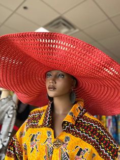 This hat brings the shade with you. no worries when the sun is out. Wide Brim such a stunning and unique hat that you wear many ways. Circumference 24 inches, Brim 10 inches and in-depth 4 inches.Don't delay order yours today. Red Straw Hat For Spring, One Size Fits Most Bucket Hat For Sunbathing, Sun-shaped Bucket Hat For Beach Season Sunbathing, Red Hats For Spring Vacation, One Size Fits Most Sun Straw Hat, Red Spring Vacation Hat, Travel Beachwear Wide Brim Sun Hat, Red Sun Hat For Spring And Summer, Red Sun Hat For Spring Vacation