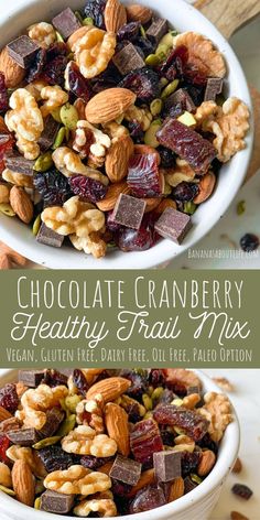 Healthy trail mix Homemade Trail Mix Recipes, Healthy Trail Mix Recipes, Healthy Snack Mix, Chocolate Trail Mix, Trail Mix Recipe, Healthy Trail Mix, Trail Mix Recipes, Keto Kitchen, Homemade Trail Mix