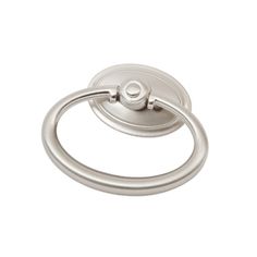 an image of a towel ring on a white background with clipping for the top