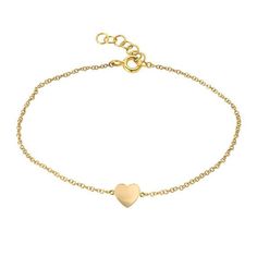 Beautifully handcrafted 14k solid gold heart bracelet available in yellow, white, and rose gold. Perfect solo or stacked, a fun and timeless everyday bracelet.Made in L.A.Size of Heart: Approx. 6mm(W) by 6mm(H)Total Weight : Approx. 1 gramShips in 4-7 business daysComes gift ready in a custom Zoe Lev jewelry box Minimalist Heart Pendant Bracelet, Adjustable Yellow Gold Minimalist Heart Bracelet, Adjustable Minimalist Yellow Gold Heart Bracelet, 14k Gold Bracelet With Heart Charm For Everyday, Dainty Everyday Bracelet With Heart Pendant, Dainty Yellow Gold Charm Bracelet With Heart, Dainty Heart Pendant Bracelet For Everyday, Everyday 14k Gold Bracelet With Heart Charm, Dainty Everyday Heart Pendant Bracelet