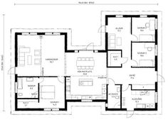 the floor plan for a two bedroom apartment with an attached kitchen and living room area