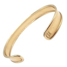 About This Piece: The Vintage Estate 14k Yellow Gold Cuff Bracelet Pair is a stunning stacking set. Each bracelet features a sleek, timeless design with a polished finish, showcasing the warm, luxurious hue of yellow gold. One of the bracelets has 5 screw motifs at the top.Perfect for elegant layering, this set exudes classic sophistication and refined style, ideal for any occasion. Metal: 14k Yellow Gold Length:Width: 6.5"One is 8mmThe other is 9mm Weight: Both 23.9 grams Hallmarks: Italy 14k 3 Yellow Gold Cuff Bracelet, Chanel Ring, Watch Cufflinks, Gold Cuff Bracelet, Hermes Jewelry, Cute Outfits For School, Gold Bracelet Cuff, Refined Style, Gold Cuffs