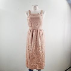 Prana Women's Peach Apple Blossom Leaf Sun Drifter Fit & Flare Dress Size Xs Brand: Prana Department: Women Color: Peach Size: Xs Type: Dress Style: Fit & Flare Sleeve Length: Sleeveless Pattern: Leaf Print Closure: Zip Features: Comfort Breathable Season: Spring Summer Condition: New With Tags Sku: R23 Measurement: Armpit To Armpit: 16 In Shoulder To Length: 45 In Sleeveless Peach Midi Dress For Garden Party, Peach Sleeveless Midi Dress For Day Out, Feminine Sleeveless Peach Maxi Dress, Pink Linen Dress For Brunch, Feminine Peach Sleeveless Midi Dress, Feminine Sleeveless Peach Midi Dress, Feminine Peach Dress For Daywear, Pink And Grey Dress, Teal Green Dress