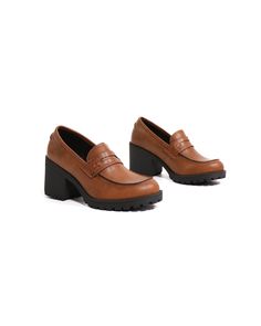 Looking for a staple shoe to give you extra height without compromising comfort? Look no further than Mo' Shoes, Mo' Problems Platform! With patent faux leather uppers, slip-on entry, a soft lining, and a cushioned footbed, you'll be strutting in style and comfort - all day, err day. Plus, the durable rubber outsole and chunky block heel will have you conquering the streets in no time! Manmade Materials l 2.5" Heel l True to Size Synthetic Slip-on Platform Loafers For Fall, Brown Synthetic Platform Loafers With Round Toe, Slip-on Platform Loafers With Cushioned Footbed For Fall, Faux Leather Slip-ons For Fall, Fall Synthetic Slip-ons With Cushioned Footbed, Staple Shoes, Chunky Block Heels, Chinese Laundry, Shoe Box